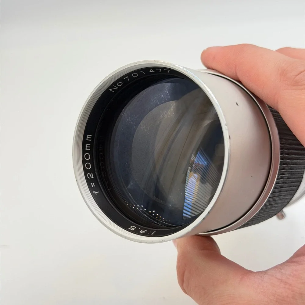 70-210mm f4-5.6 & Auto Aragon 200mm f3.5 Telephoto Lens Minolta SR Mount